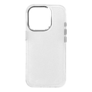 Nugarėlės dėklai Hurtel  Glitter Case for iPhone 16e - Clear 