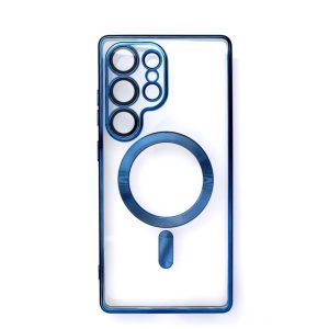 Nugarėlės dėklai Hurtel  Electroplated Case with MagSafe for iPhone 16e - Blue 