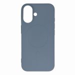 Tagakaaned Hurtel  Liquid Silicone Case with MagSafe for Samsung Galaxy A16 5G - Gray 