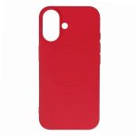 Tagakaaned Hurtel  Liquid Silicone Case with MagSafe for Samsung Galaxy A16 5G - Red 