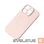 Back panel cover Hurtel  Samsung Galaxy A16 5G Silicone Case with MagSafe - Pink 