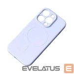 Back panel cover Hurtel  Silicone Case with MagSafe for Samsung Galaxy A36 5G - light blue 