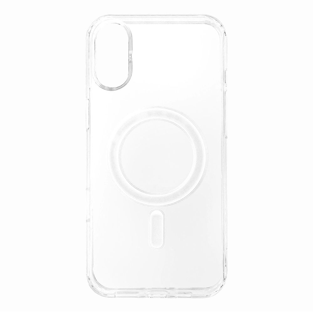 Back panel cover Hurtel Ultra Clear Case with MagSafe for Samsung Galaxy A36 5G - Transparent