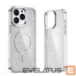Tagakaaned Hurtel  Glitter Case with MagSafe for Samsung Galaxy S25 Edge - White 