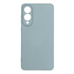 Aizmugurējais vāciņš Hurtel  Liquid Silicone Case with MagSafe for Samsung Galaxy S25 Edge - light blue 