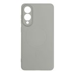 Чехол на заднюю панель Hurtel  Liquid Silicone Case with MagSafe for Samsung Galaxy S25 Edge - Gray 