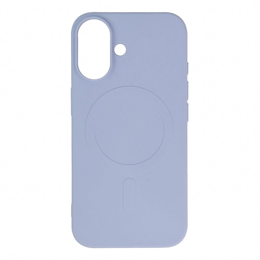 Back panel cover Hurtel Liquid Silicone Case with MagSafe for Samsung Galaxy S25 Edge - Lavender