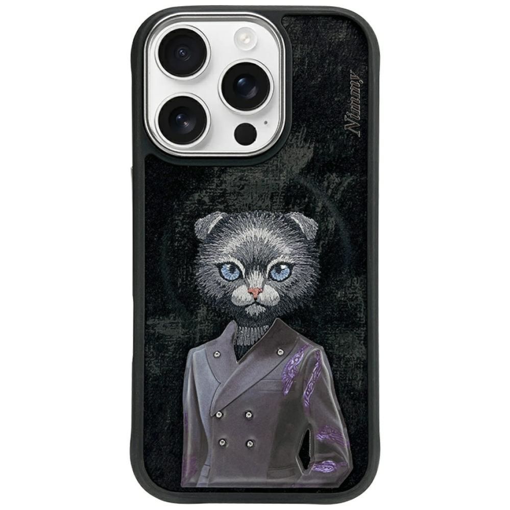 Muud kaubad Nimmy Nimmy Magnetic fashion cute pet MagSafe case for iPhone 16 Pro - black