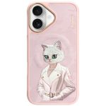 Citas preces Nimmy  Nimmy Magnetic fashion cute pet MagSafe case for iPhone 16 - pink 
