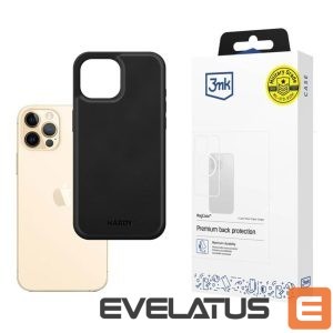 Muud kaubad 3MK  3mk Hardy Apple Silky Leather MagCase for Apple iPhone 12 / 12 Pro - Black 