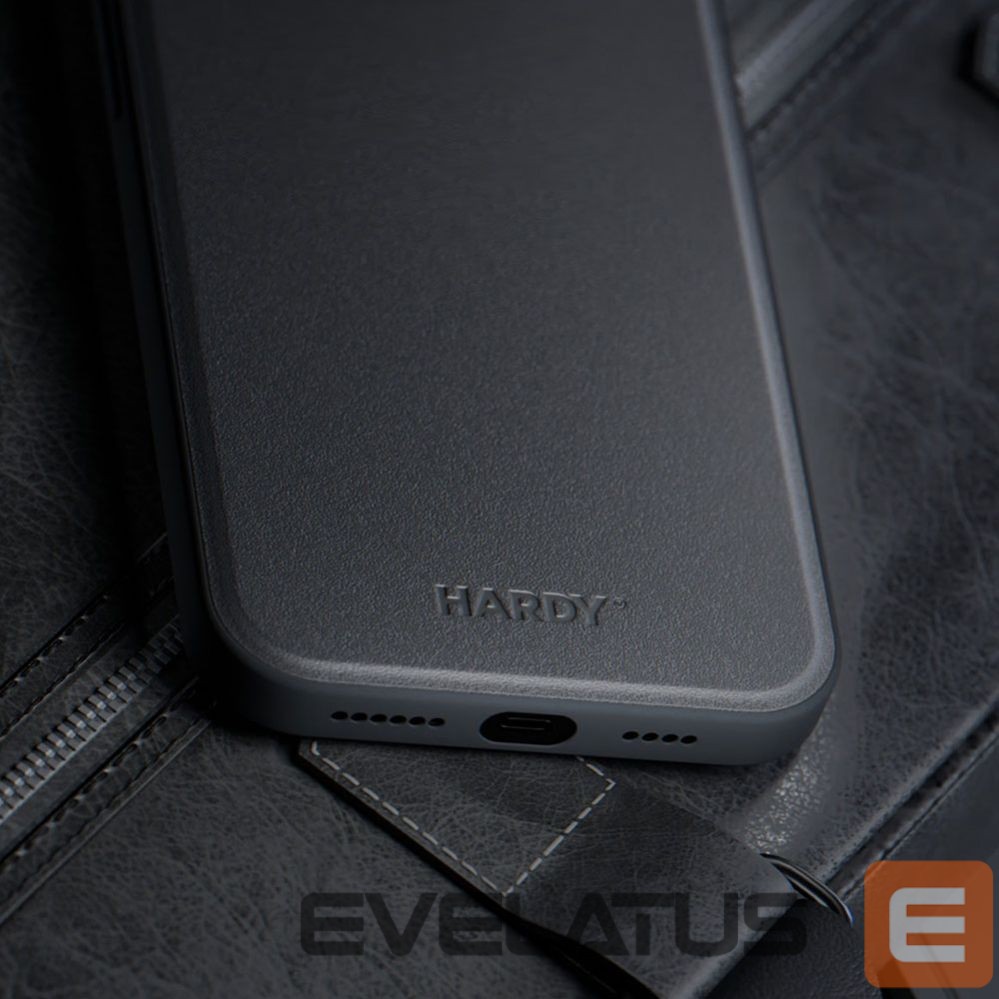 Kitos prekės 3MK 3mk Hardy Android Silky Leather MagCase for Samsung Galaxy S24+ - Black