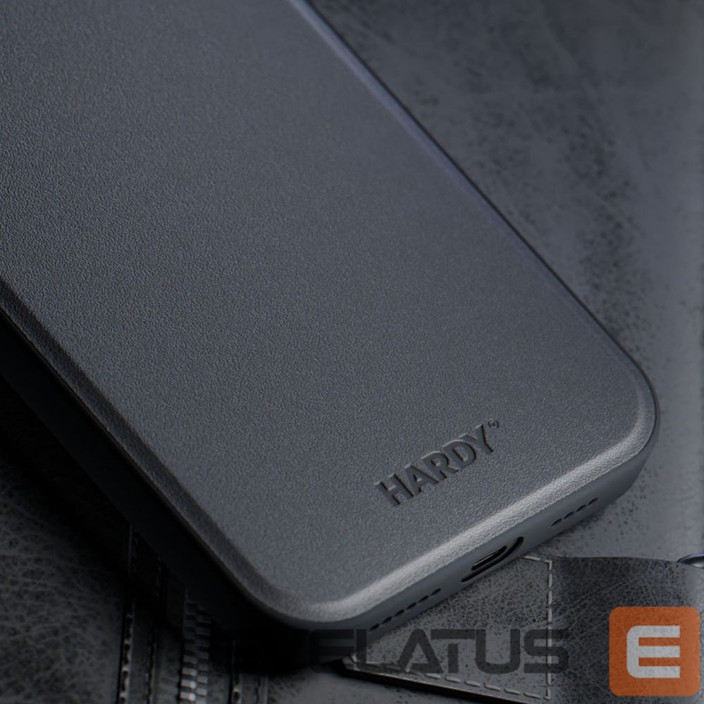 Kitos prekės 3MK 3mk Hardy Android Silky Leather MagCase for Samsung Galaxy S24+ - Black