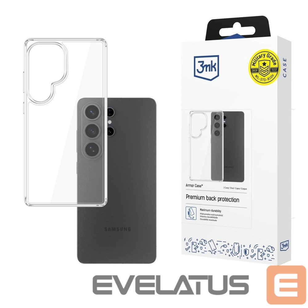 Other goods 3MK 3mk Armor Case for Samsung Galaxy S26 Ultra - Transparent