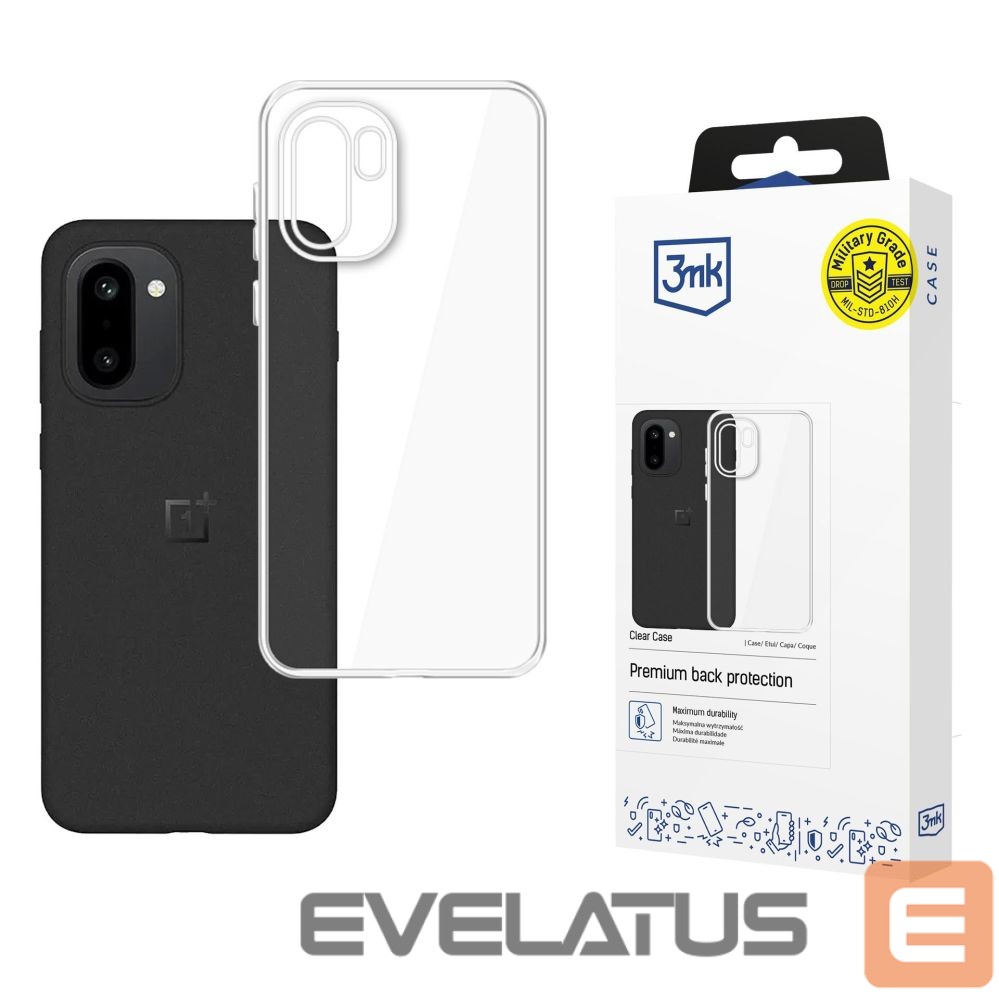 Muud kaubad 3MK 3mk Clear Case for OnePlus 15R - transparent