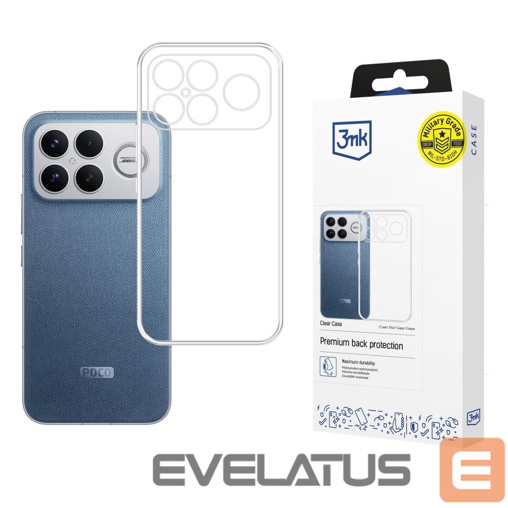 Muud kaubad 3MK 3mk Clear Case for Xiaomi Poco F8 Ultra - transparent