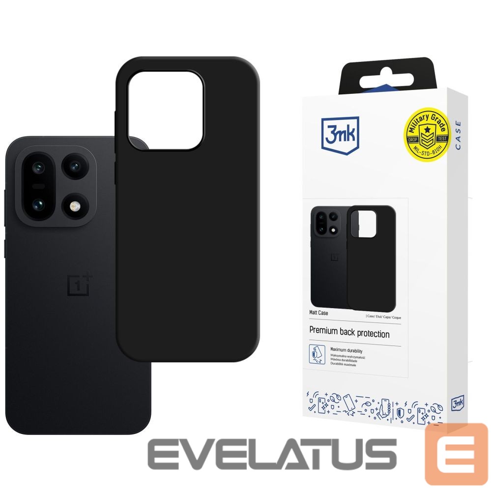 Другие товары 3MK 3mk Matt Case for OnePlus 15 5G - Matte Black