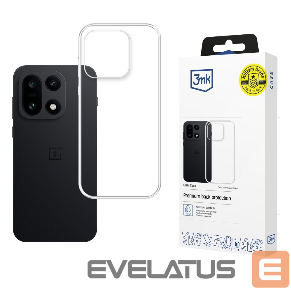 Other goods 3MK 3mk Clear Case for OnePlus 15 5G - transparent
