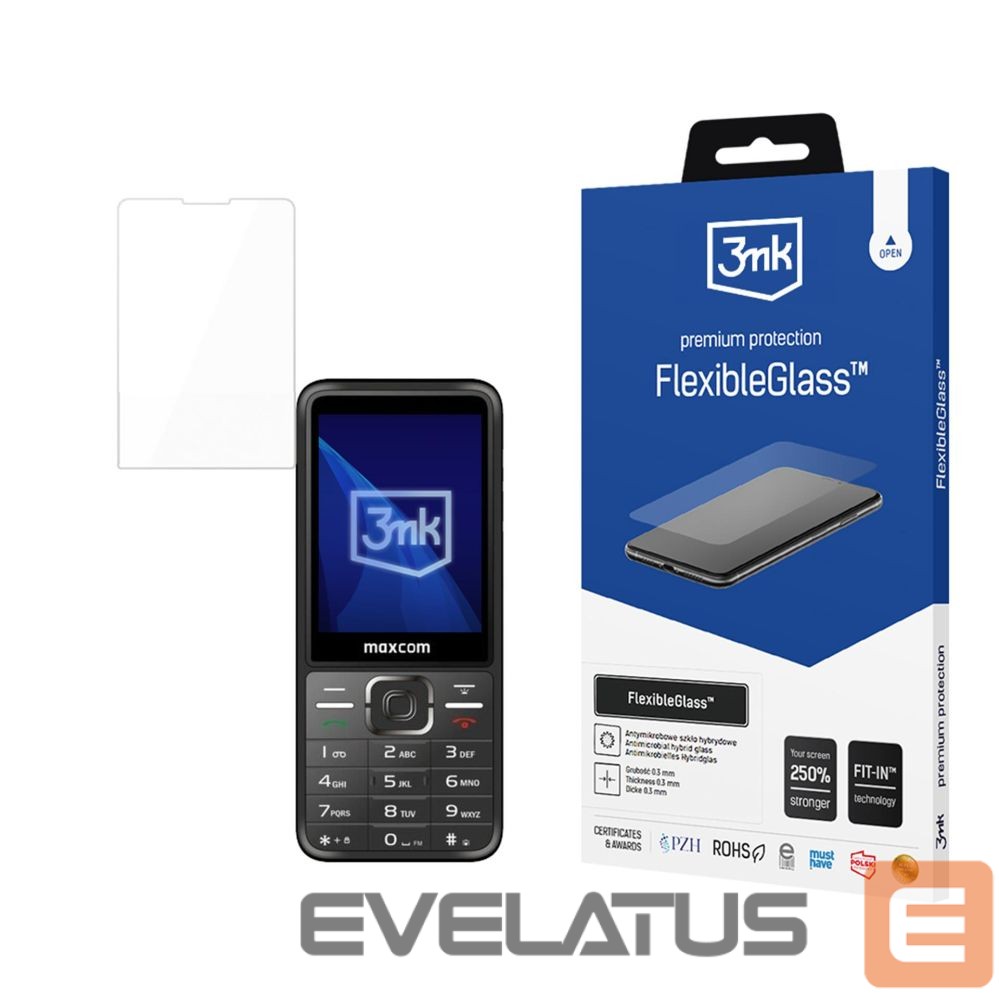 Other goods 3MK Hybrid glass 3mk FlexibleGlass on MAXCOM Classic MM244