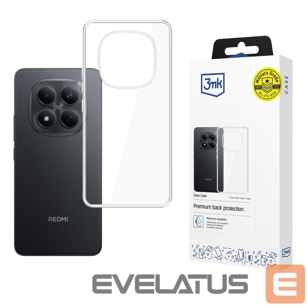 Kitos prekės 3MK 3mk Clear Case for Xiaomi Redmi Note 15 Pro 4G - transparent