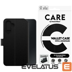 Citas preces Panzer Glass  CARE by PanzerGlass Wallet Case M. Kickstand for Samsung Galaxy M17 5G / A17 / A17 5G - Black 