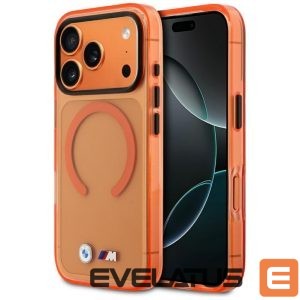 Muud kaubad BMW  BMW M IML Metal Logos MagSafe Case for iPhone 17 Pro - Pro Orange 
