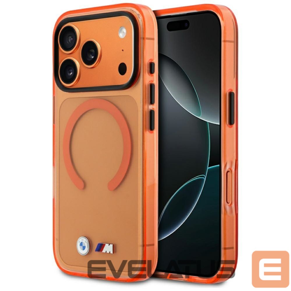 Muud kaubad BMW BMW M IML Metal Logos MagSafe Case for iPhone 17 Pro - Pro Orange