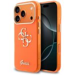 Citas preces Guess  Guess IML 4G Script Metal Case for iPhone 17 Pro - Orange 