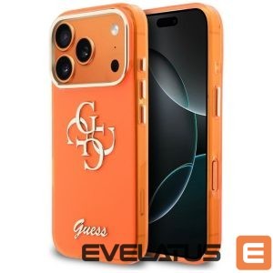 Other goods Guess  Guess IML 4G Script Metal Case for iPhone 17 Pro - Orange 