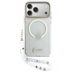 Other goods Guess  Guess IML Glitters Script Strap MagSafe Case for iPhone 17 Pro Max - Clear 