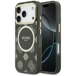 Muud kaubad Guess  Guess IML Peony Dot MagSafe Case for iPhone 17 Pro - Black 
