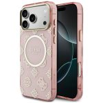 Muud kaubad Guess  Guess IML Peony Dot MagSafe Case for iPhone 17 Pro Max - Pink 