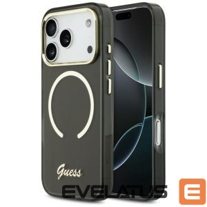Other goods Guess  Guess IML Script Metal MagSafe Case for iPhone 17 Pro Max - Black 