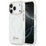 Other goods Guess  Guess IML Script Metal MagSafe Case for iPhone 17 Pro - Clear 