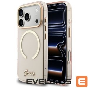 Other goods Guess  Guess IML Script Metal MagSafe Case for iPhone 17 Pro - Pink 