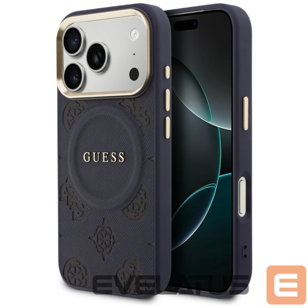 Other goods Guess Guess Peony Hot Stamp MagSafe Case for iPhone 17 Pro - Blue