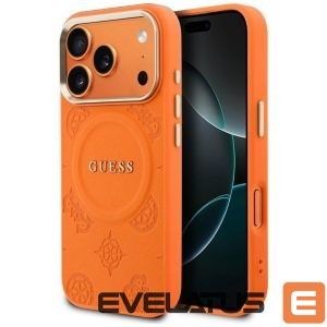 Other goods Guess  Guess Peony Hot Stamp MagSafe Case for iPhone 17 Pro - Orange 