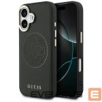 Kitos prekės Guess  Guess Perforated 4G MagSafe case for iPhone 17 - black 