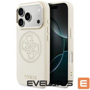 Other goods Guess  Guess Perforated 4G MagSafe Case for iPhone 17 Pro - Beige 