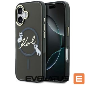 Other goods Karl Lagerfeld  Karl Lagerfeld IML Choupettes Karl Script Logo MagSafe iPhone 17 Case - Black 