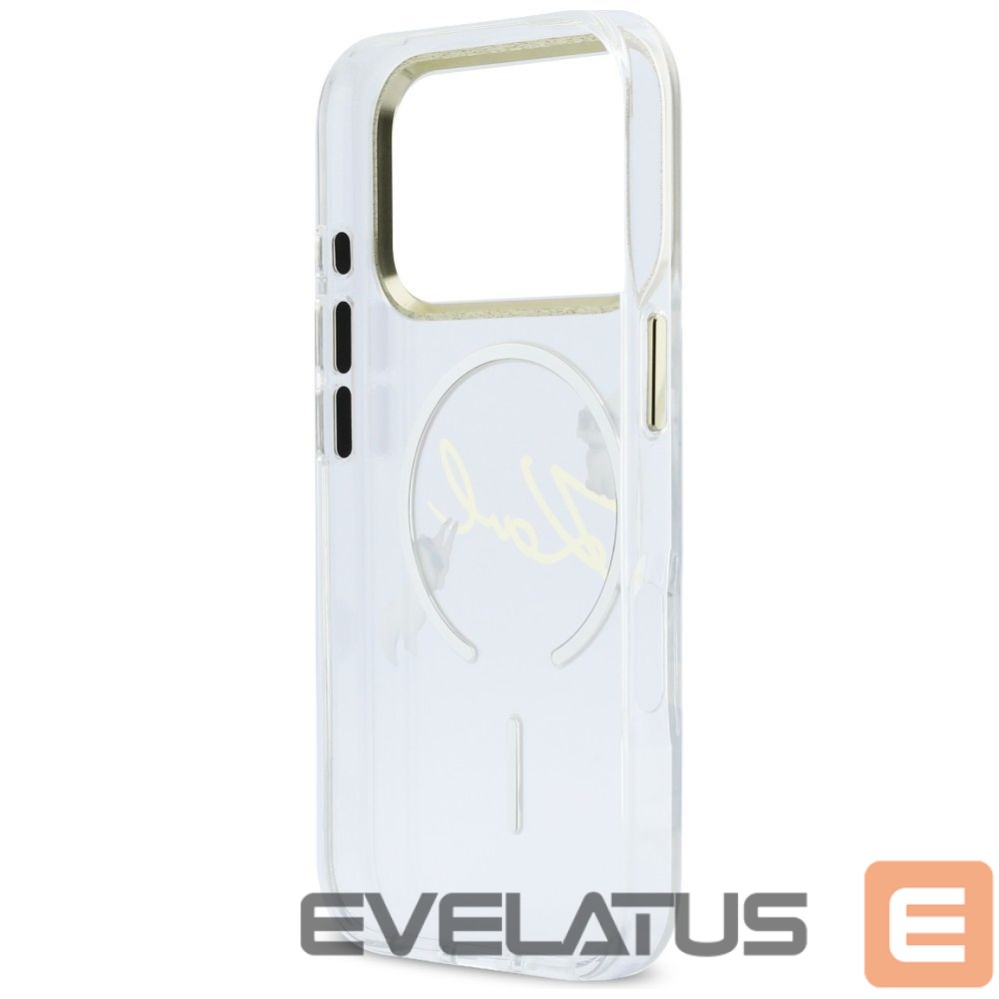 Другие товары Karl Lagerfeld Karl Lagerfeld IML Choupettes Karl Script Logo MagSafe Case for iPhone 17 Pro Max - Clear