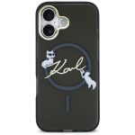 Muud kaubad Karl Lagerfeld  Karl Lagerfeld IML Choupettes Karl Script Logo MagSafe iPhone Air Case - Black 