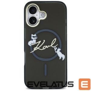 Other goods Karl Lagerfeld  Karl Lagerfeld IML Choupettes Karl Script Logo MagSafe iPhone Air Case - Black 