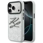 Other goods Karl Lagerfeld  Karl Lagerfeld IML Glitter KL Diamond Logo case for iPhone 17 Pro Max - silver 