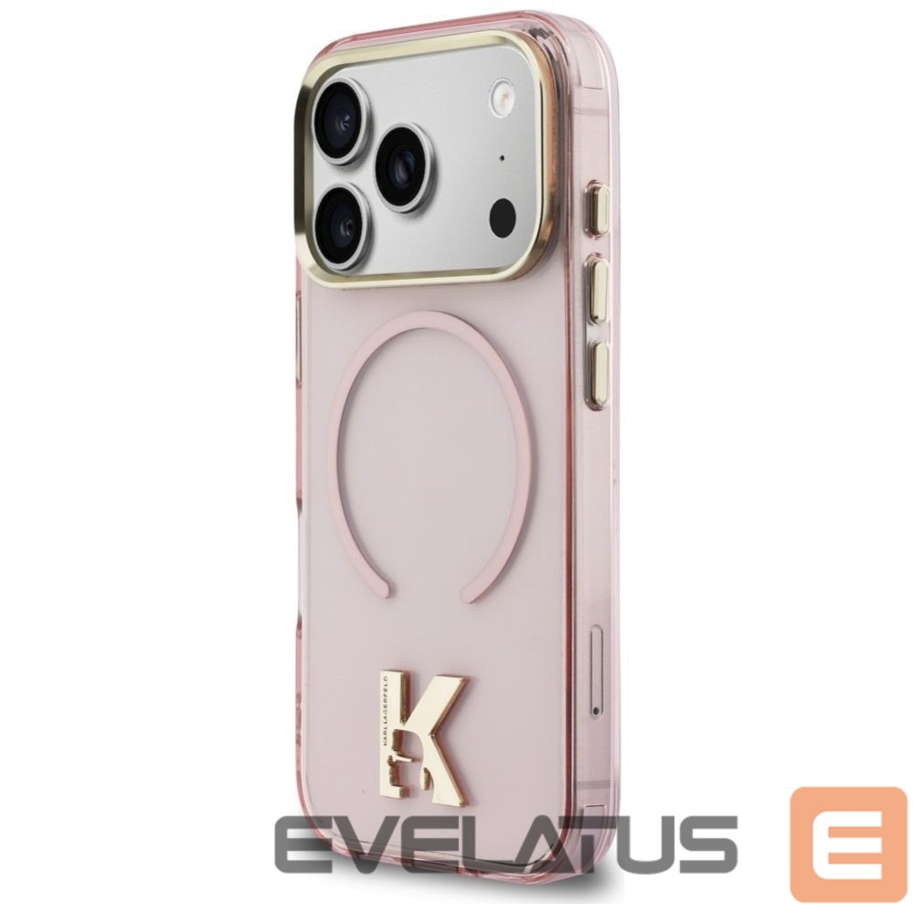 Other goods Karl Lagerfeld Karl Lagerfeld IML K Head Logo MagSafe Case for iPhone 17 Pro Max - Pink