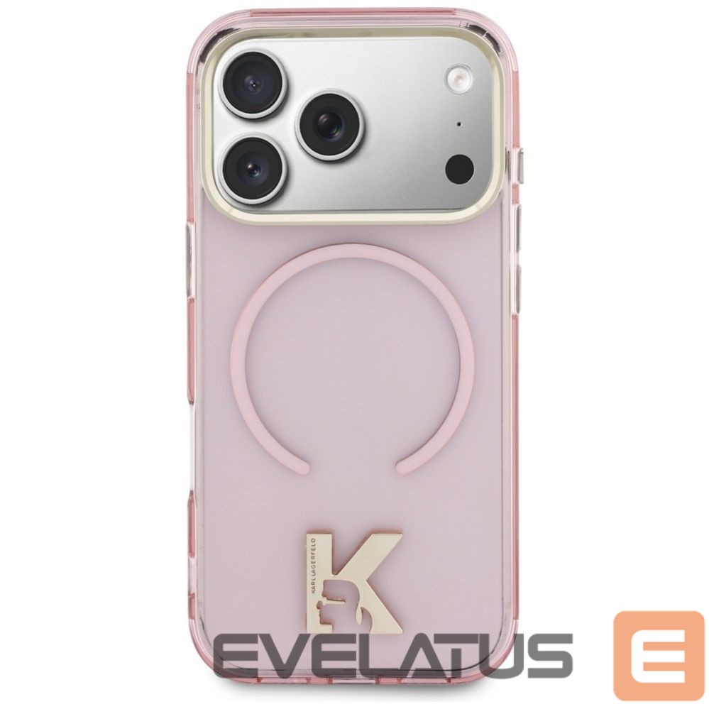 Other goods Karl Lagerfeld Karl Lagerfeld IML K Head Logo MagSafe Case for iPhone 17 Pro Max - Pink