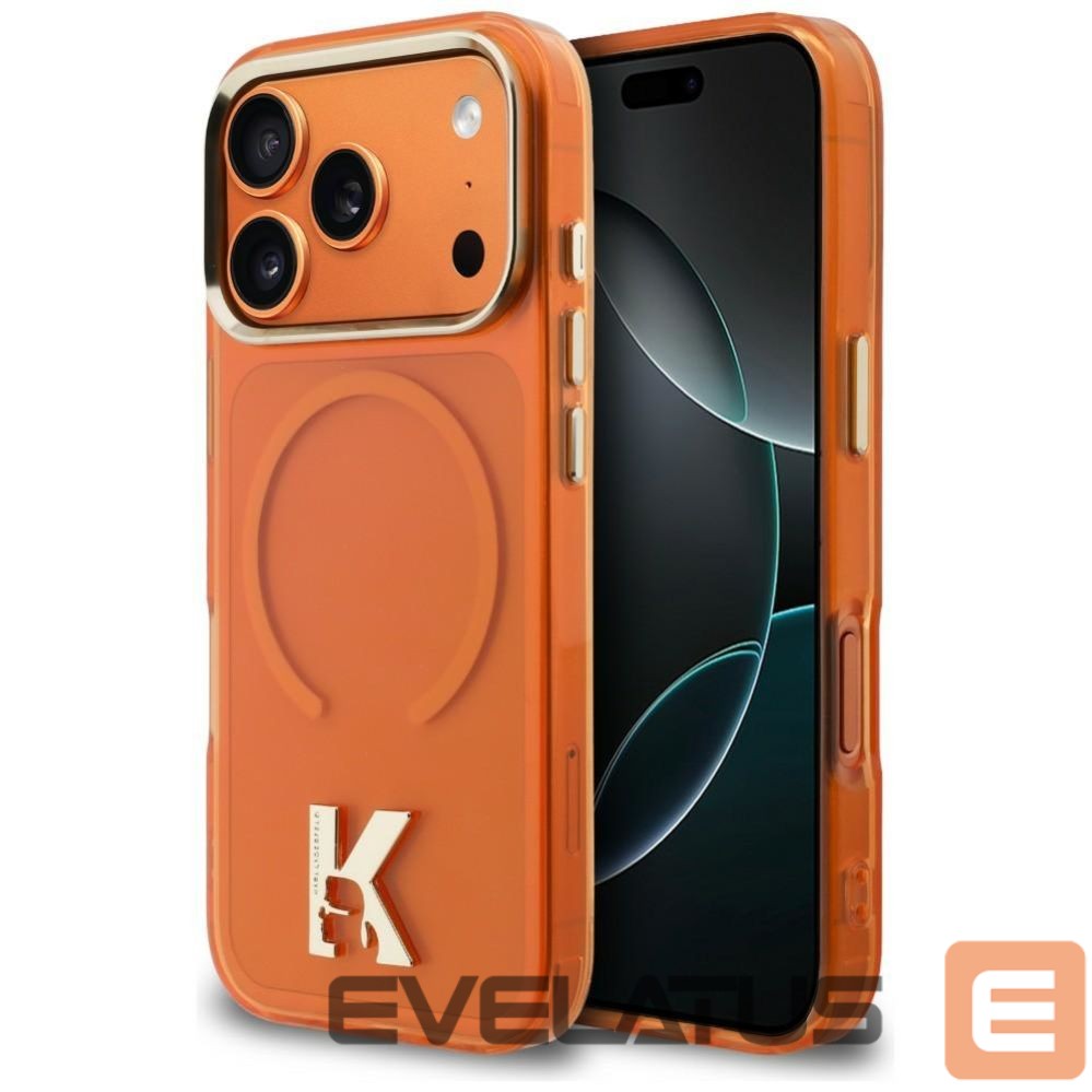 Other goods Karl Lagerfeld Karl Lagerfeld IML K Head Logo MagSafe Case for iPhone 17 Pro - Orange