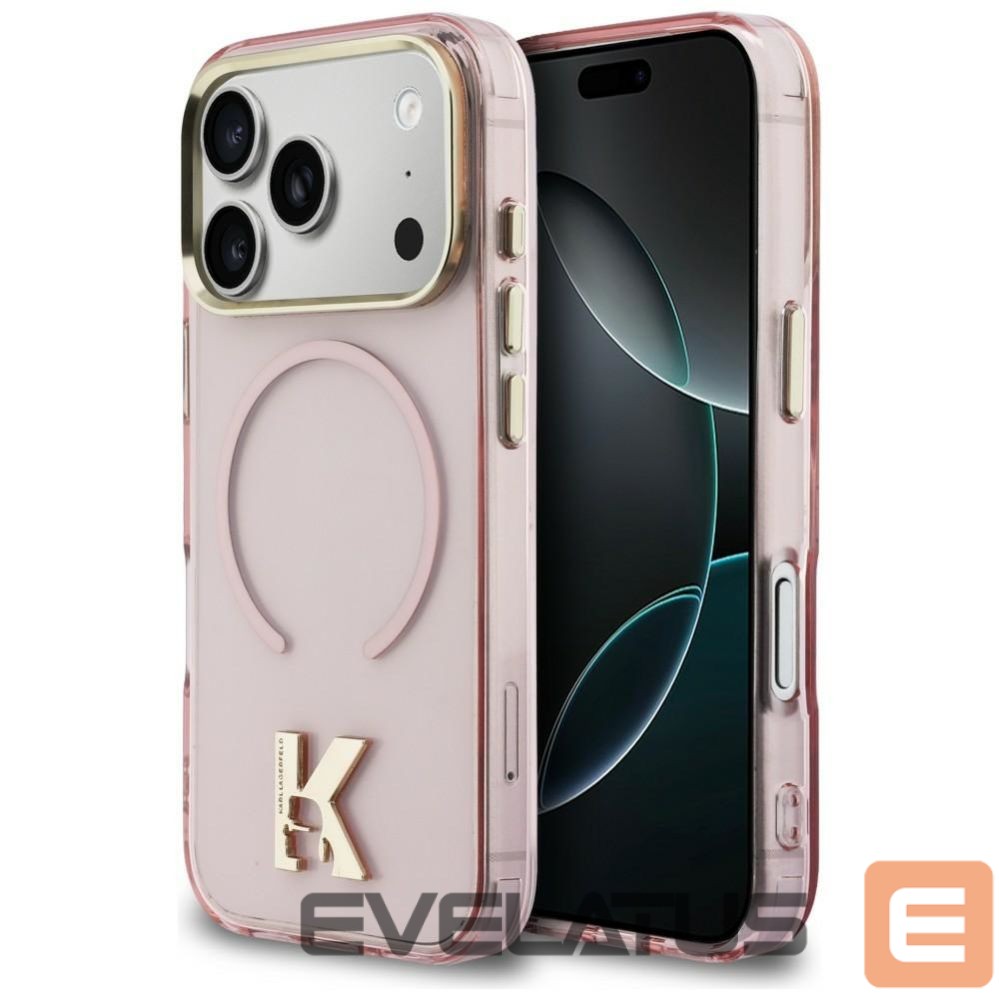 Other goods Karl Lagerfeld Karl Lagerfeld IML K Head Logo MagSafe Case for iPhone 17 Pro - Pink