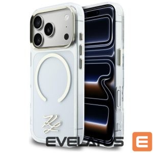 Other goods Karl Lagerfeld  Karl Lagerfeld IML KL Script Logo MagSafe Case for iPhone 17 Pro Max - Clear 