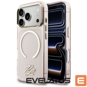 Other goods Karl Lagerfeld  Karl Lagerfeld IML KL Script Logo MagSafe Case for iPhone 17 Pro Max - Pink 