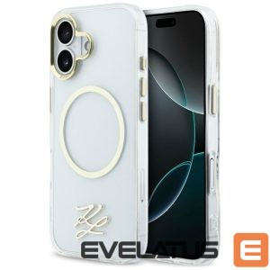 Other goods Karl Lagerfeld  Karl Lagerfeld IML KL Script Logo MagSafe Case for iPhone 17 - Transparent 